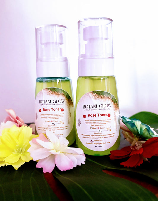 🌿 Botani Glow Rose Toner with Lilac + Thyme